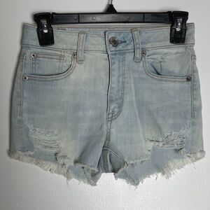 American Eagle Outfitters Hi Rise Shortie Shorts Women Size 0